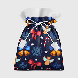 Мешок для подарков Новогодняя мелодия, цвет: 3D-принт