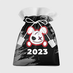 Мешок для подарков Кролик НГ злой, цвет: 3D-принт