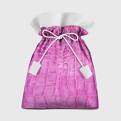 Мешок для подарков Кожа - текстура - pink, цвет: 3D-принт