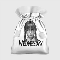 Мешок для подарков Уэнсдэй Аддамс - Wednesday, цвет: 3D-принт