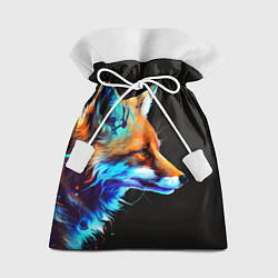 Мешок для подарков Красочная лисичка, цвет: 3D-принт