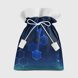 Мешок для подарков Абстрактная сетка, цвет: 3D-принт