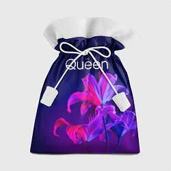 Мешок для подарков The Queen Королева и цветы, цвет: 3D-принт