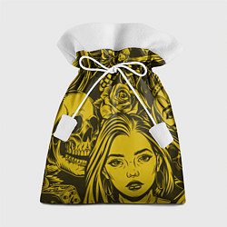 Мешок для подарков Chicano style, цвет: 3D-принт