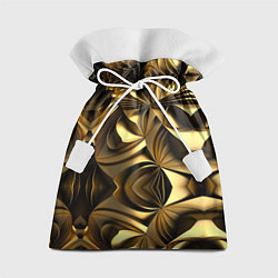 Мешок для подарков Золотой калейдоскоп, цвет: 3D-принт
