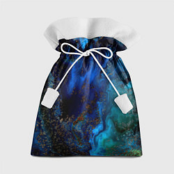 Мешок для подарков Жидкие холодные краски, цвет: 3D-принт