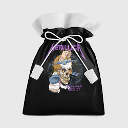 Мешок для подарков Metallica - damaged justice, цвет: 3D-принт