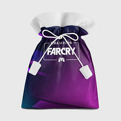Мешок для подарков Far Cry gaming champion: рамка с лого и джойстиком, цвет: 3D-принт