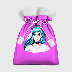 Мешок для подарков Певица Grimes, цвет: 3D-принт