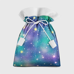 Мешок для подарков Космическое сияние волшебное, цвет: 3D-принт