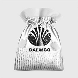Мешок для подарков Daewoo с потертостями на светлом фоне, цвет: 3D-принт