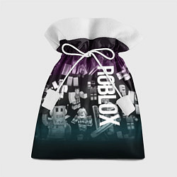 Мешок для подарков Роблокс персонажи под градиентом, цвет: 3D-принт