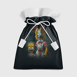 Мешок для подарков Зомби Симпсоны, цвет: 3D-принт