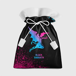 Подарочный мешок Black Sabbath - neon gradient