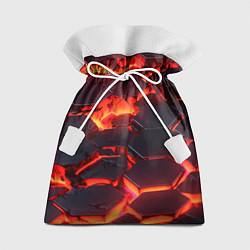 Мешок для подарков Огненные наносоты, цвет: 3D-принт