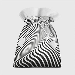 Мешок для подарков Иллюзорные линии, цвет: 3D-принт