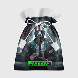 Мешок для подарков Payday 3 bear, цвет: 3D-принт