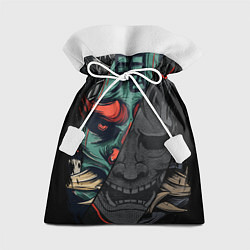 Мешок для подарков Демон самурай - Они, цвет: 3D-принт