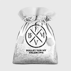 Подарочный мешок Bullet For My Valentine с потертостями на светлом