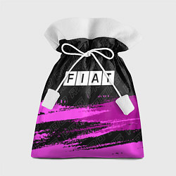 Мешок для подарков Fiat pro racing: символ сверху, цвет: 3D-принт