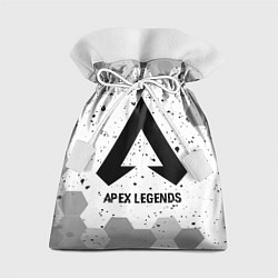 Мешок для подарков Apex Legends glitch на светлом фоне, цвет: 3D-принт
