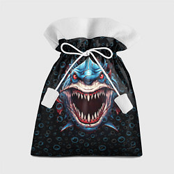 Мешок для подарков Evil shark, цвет: 3D-принт