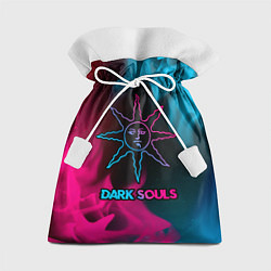 Мешок для подарков Dark Souls - neon gradient, цвет: 3D-принт