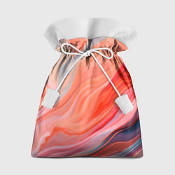 Мешок для подарков Текучий принт от нейросети, цвет: 3D-принт