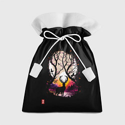 Мешок для подарков Лесной король ночью, цвет: 3D-принт