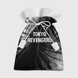 Мешок для подарков Tokyo Revengers glitch на темном фоне: символ свер, цвет: 3D-принт
