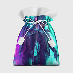 Мешок для подарков Киберлюди, цвет: 3D-принт