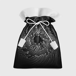 Мешок для подарков Абстракция черная дыра, цвет: 3D-принт