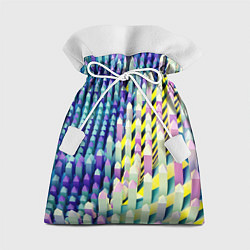 Мешок для подарков Прямотреугольный блочный паттерн, цвет: 3D-принт