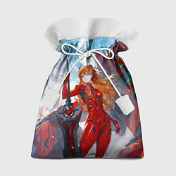 Мешок для подарков Аска Еванеглион, цвет: 3D-принт