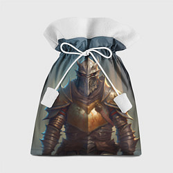 Мешок для подарков Рыцарь в доспехах, цвет: 3D-принт
