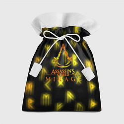Мешок для подарков Assasins Creed mirage, цвет: 3D-принт