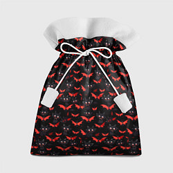Мешок для подарков Летучие мыши на Хеллоуин, цвет: 3D-принт