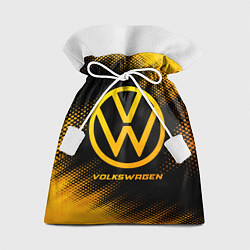 Мешок для подарков Volkswagen - gold gradient, цвет: 3D-принт