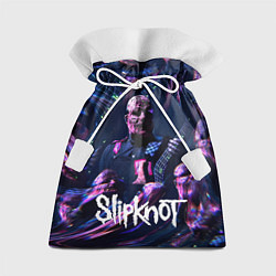 Мешок для подарков Slipknot: guitar, цвет: 3D-принт