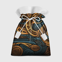 Мешок для подарков Паттерн в викингском стиле, цвет: 3D-принт