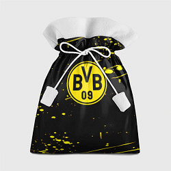 Мешок для подарков Borussia yellow splash, цвет: 3D-принт
