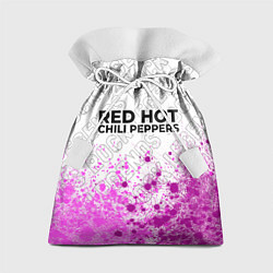 Мешок для подарков Red Hot Chili Peppers rock legends посередине, цвет: 3D-принт