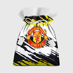 Мешок для подарков Манчестер Юнайтед клуб краски, цвет: 3D-принт