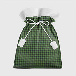 Мешок для подарков Зеленая клетка классика, цвет: 3D-принт