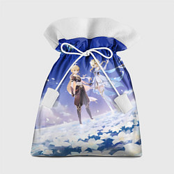 Мешок для подарков Genshin Impact Итэр Люмин, цвет: 3D-принт