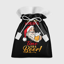 Подарочный мешок It is the wonderful time for beer