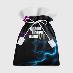 Мешок для подарков Grand theft auto storm, цвет: 3D-принт