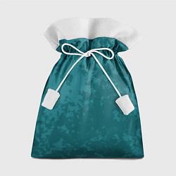 Мешок для подарков Изумрудный камуфляж, цвет: 3D-принт
