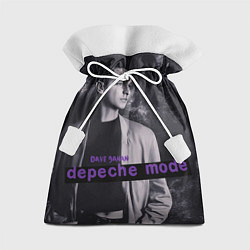 Мешок для подарков Depeche Mode Dave Gahan noir3, цвет: 3D-принт