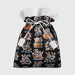 Мешок для подарков Кролики - Камасутра позы, цвет: 3D-принт